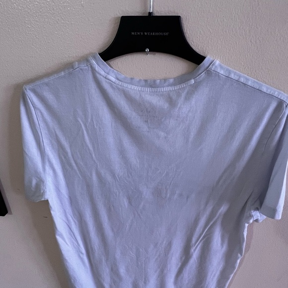 Armani Exchange white T- shirt size M cotton print - Picture 3 of 13